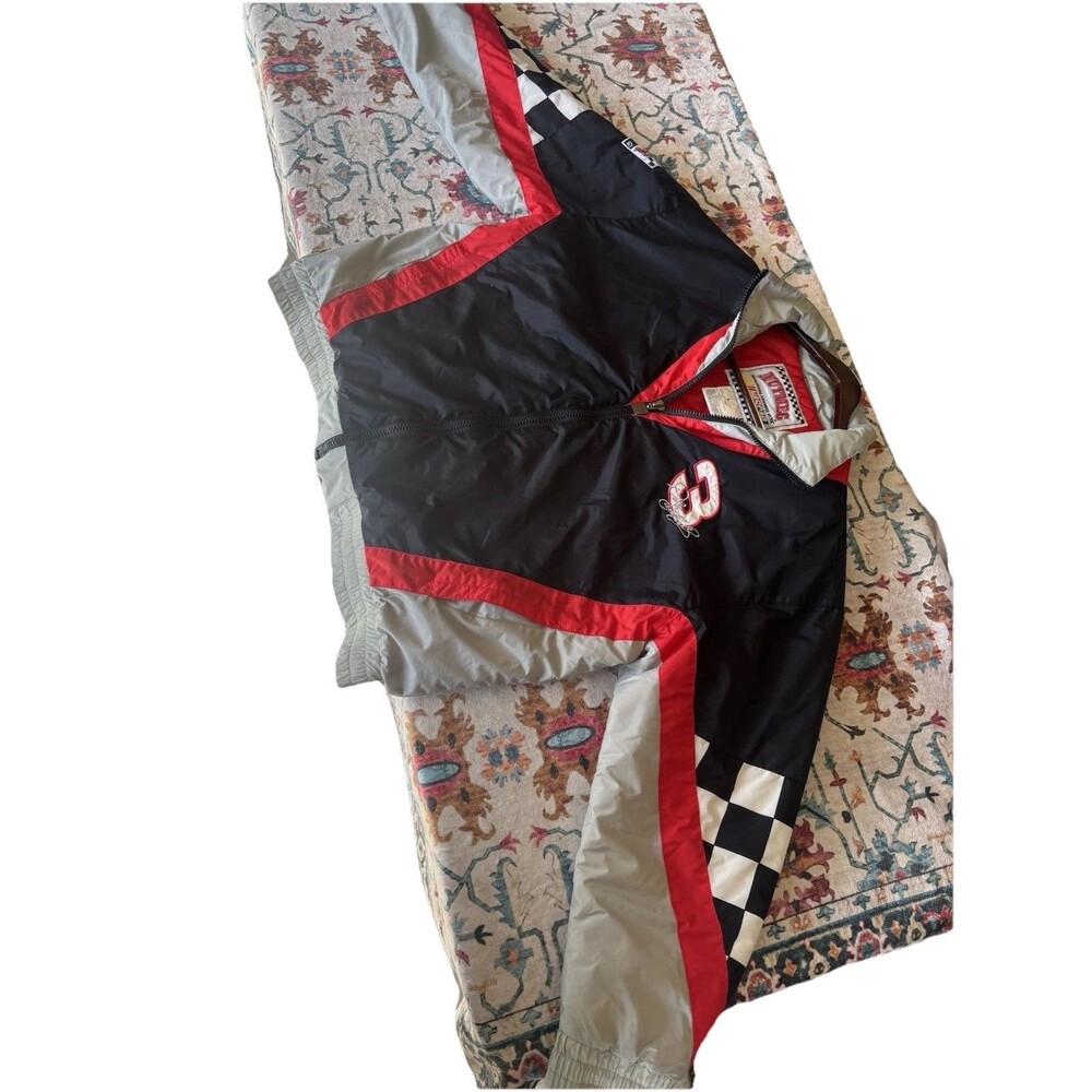 1990s Dale Earnhardt "The Intimidator" Nutmeg puffer jacket